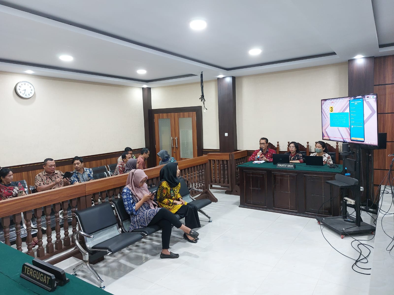 Kegiatan Jemput Bola Pelayanan Identitas Kependudukan Digital (IKD) pada Pengadilan Negeri Sanggau