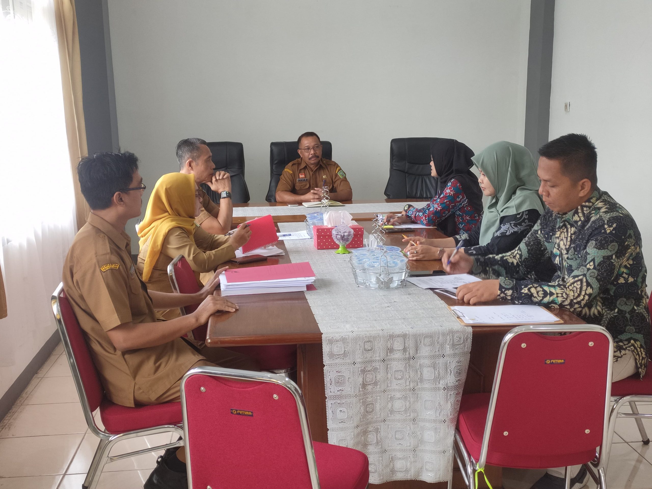 Kunjungan Tim Ombudsman RI Perwakilan Kalimantan Barat Ke Disdukcapil Kabupaten Sanggau
