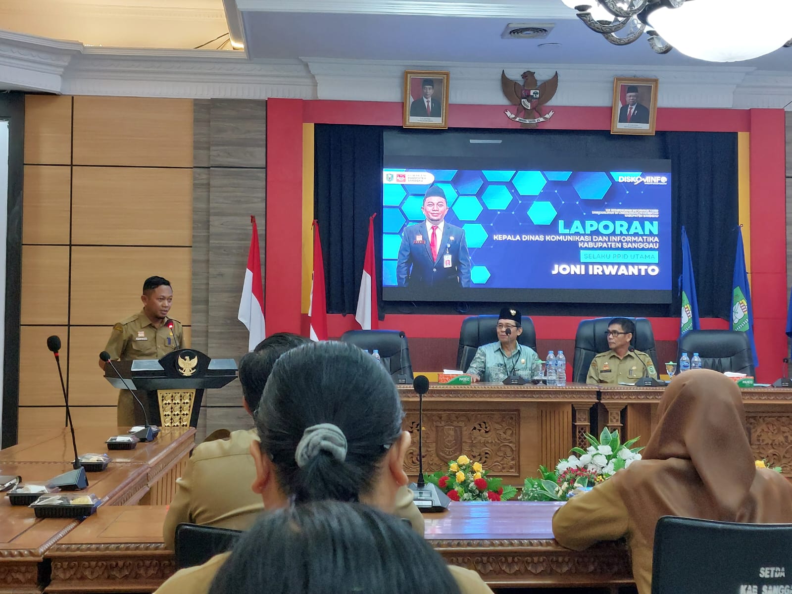 Disdukcapil Menghadiri Uji Konsekuensi Informasi Yang Dikecualikan