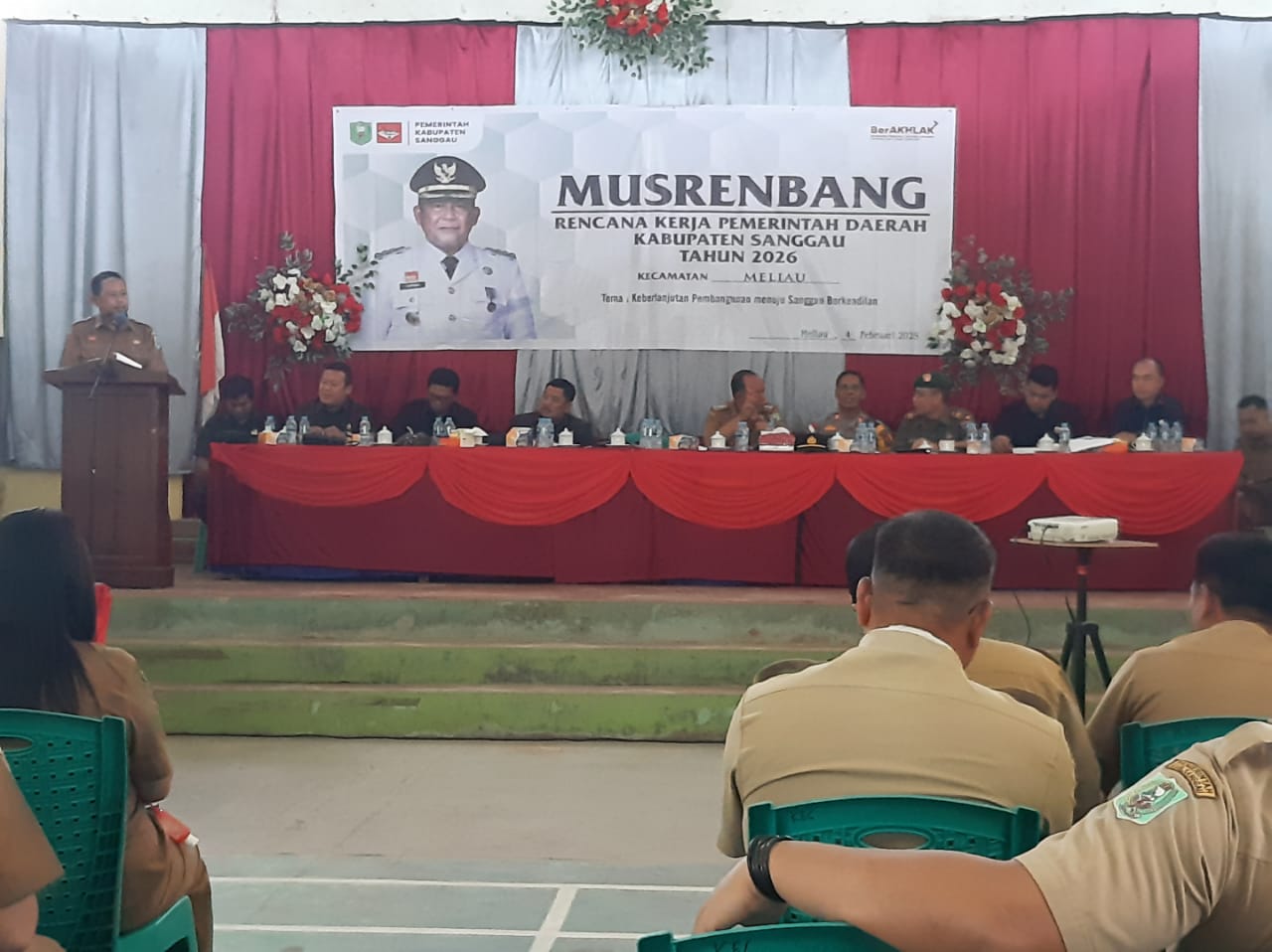 Pelaksanaan Musrenbang RKPD Kab. Sanggau Tahun 2026 di Kecamatan Meliau