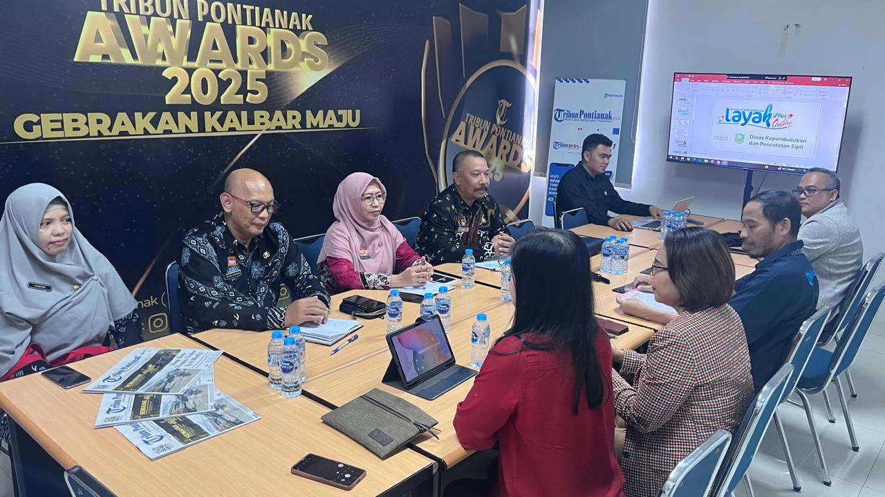 Disdukcapil Sanggau mengikuti ajang Tribun Pontianak awards 2025