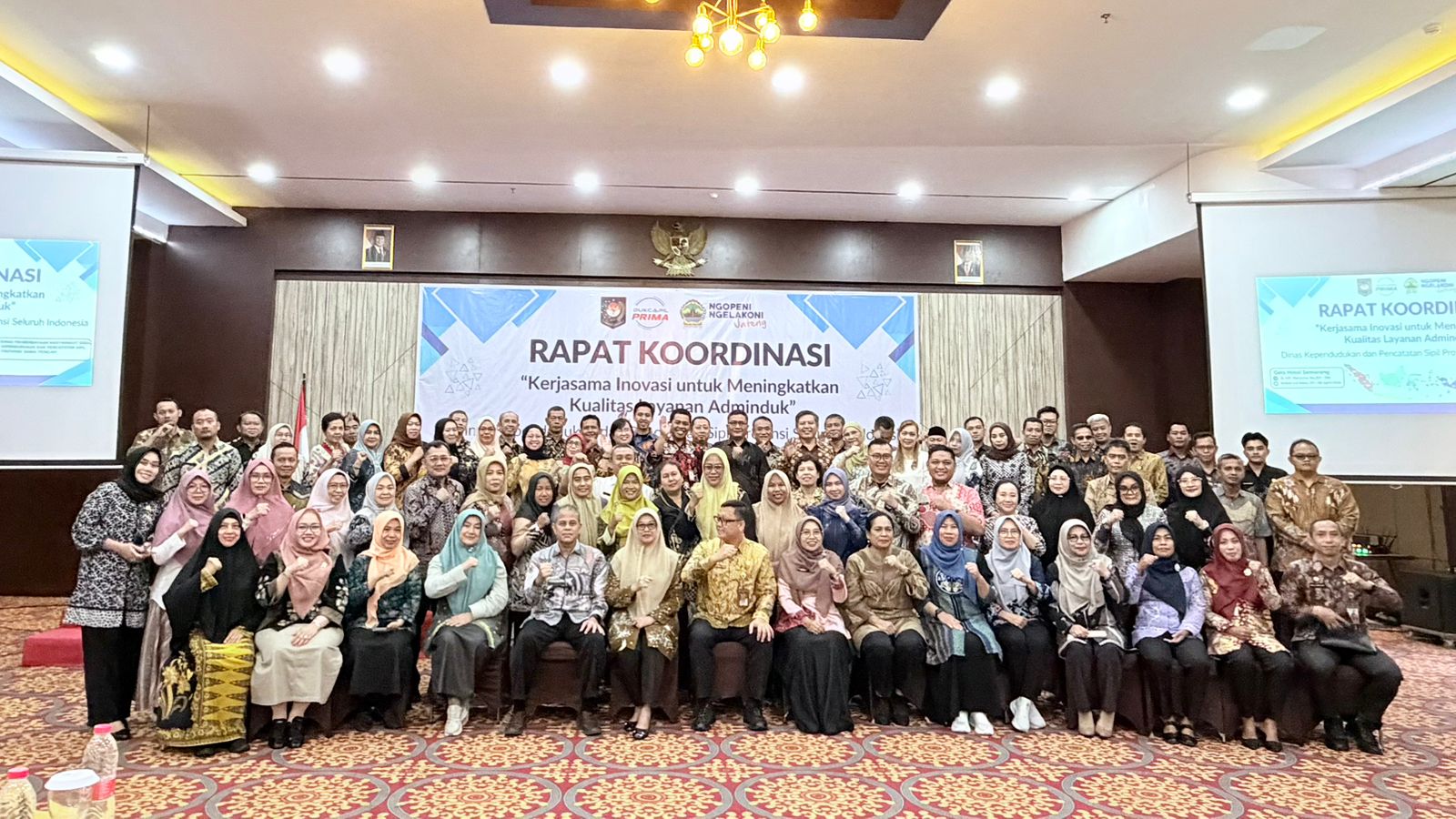 Kegiatan Rapat Koordinasi, Sosialisasi dan Kerjasama Layanan Administrasi Kependudukan di Semarang Jawa Tengah